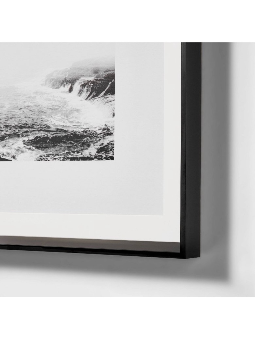Studio McGee 20” x 20” Foggy Shore Framed Wall Art - Picture 4 of 15